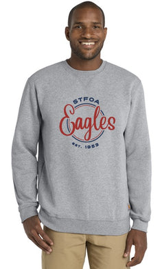 St Fransis of Assisi Eagles Carhartt ® Midweight Crewneck Sweatshirt