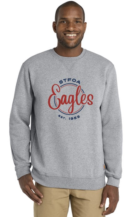 St Fransis of Assisi Eagles Carhartt ® Midweight Crewneck Sweatshirt