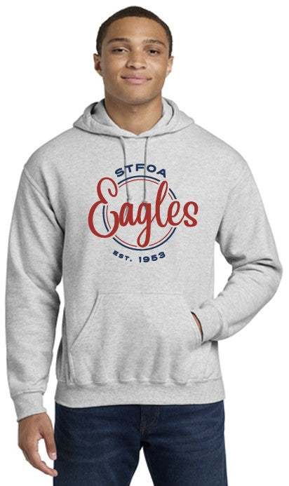 Load image into Gallery viewer, St Francis of Assisi Eagles Gildan® - Heavy Blend™ Hooded Sweatshirt
