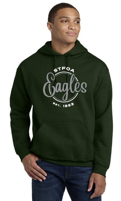 Load image into Gallery viewer, St Francis of Assisi Eagles Gildan® - Heavy Blend™ Hooded Sweatshirt
