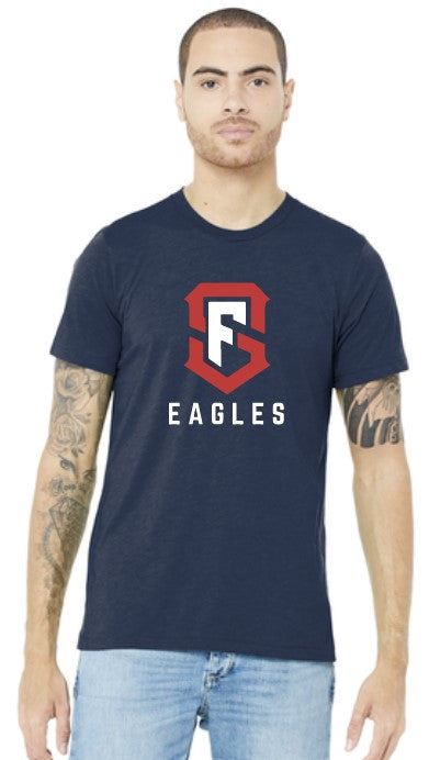 Load image into Gallery viewer, SF Eagles Unisex Triblend Short Sleeve Tee
