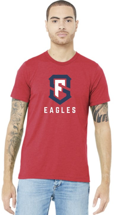 Load image into Gallery viewer, SF Eagles Unisex Triblend Short Sleeve Tee
