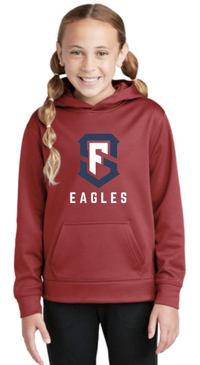 Load image into Gallery viewer, SF Eagles Youth SportWick Fleece Pullover
