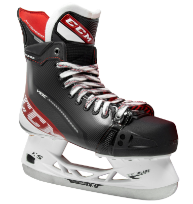 Load image into Gallery viewer, CCM Jetspeed Vibe Junior Size 2 Regular Hockey Skates

