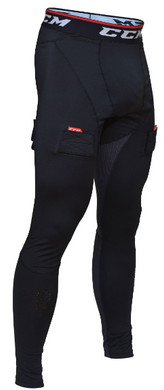 CCM Compression Pant Jock w/ Gel
