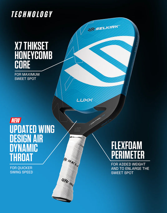 Selkirk LUXX Control Air Infingrit Pickleball Paddle