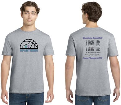 Spanthers State Champions Basketball Tshirt
