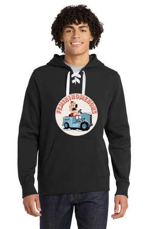 Femininomenons Main Logo Skate Lace Hoodie