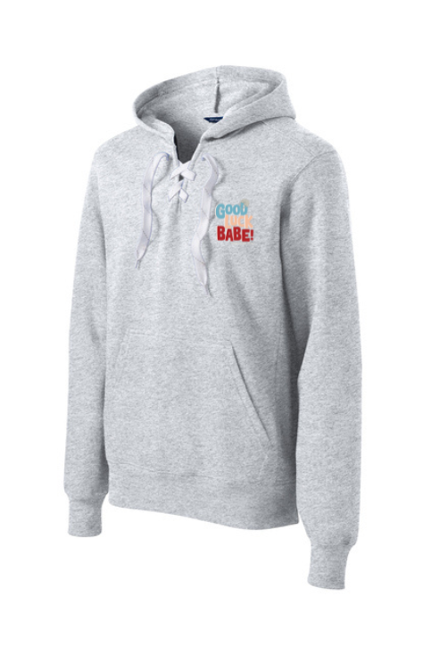 Load image into Gallery viewer, Femininomenons Double Logo Skate Lace Hoodie
