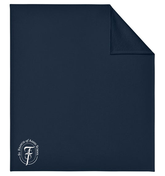 St. Francis of Assisi School Fleece Sweatshirt Blanket