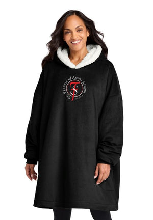 St Francis of Assisi School Mountain Lodge Wearable Blanket