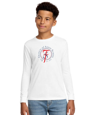St Francis of Assisi School Youth Perfect Tri® Long Sleeve Tee