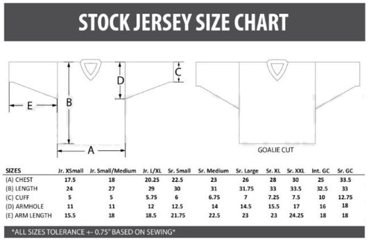 VooDoo Puckers Gray Sublimation Hockey Jersey