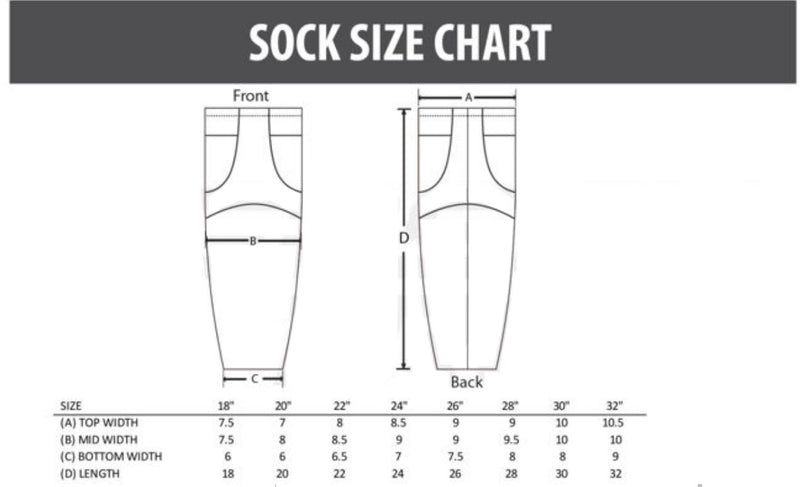 Load image into Gallery viewer, VooDoo Puckers Gray Sublimation Hockey Socks
