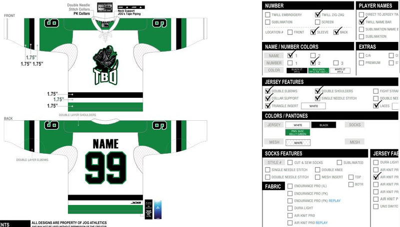 Load image into Gallery viewer, TBD Tackle Twill Hockey Jersey
