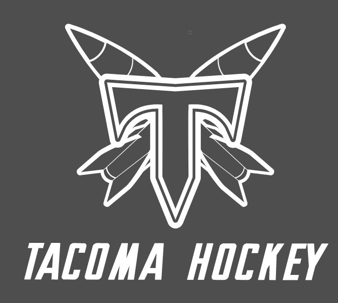 Load image into Gallery viewer, Tacoma Rockets Hockey Car Decal
