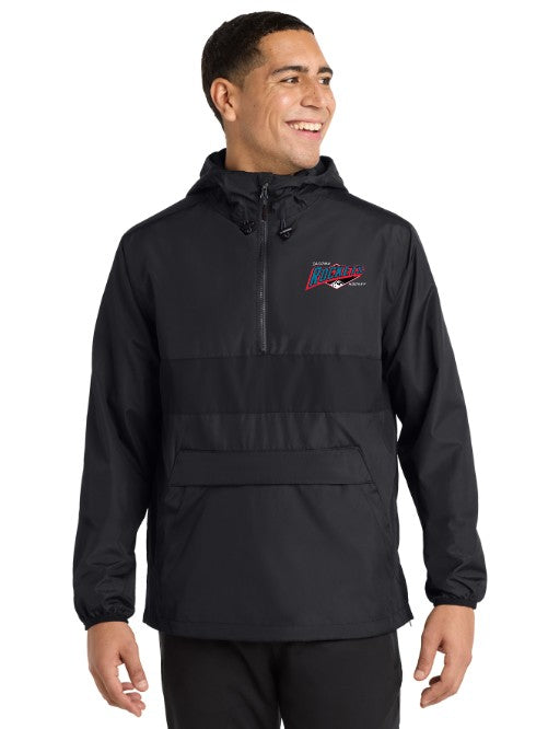 Load image into Gallery viewer, Tacoma Rockets Zipped Pocket Anorak Pullover

