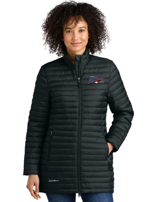 Load image into Gallery viewer, Tacoma Rockets Eddie Bauer® Women’s Packable Quilted Full-Zip
