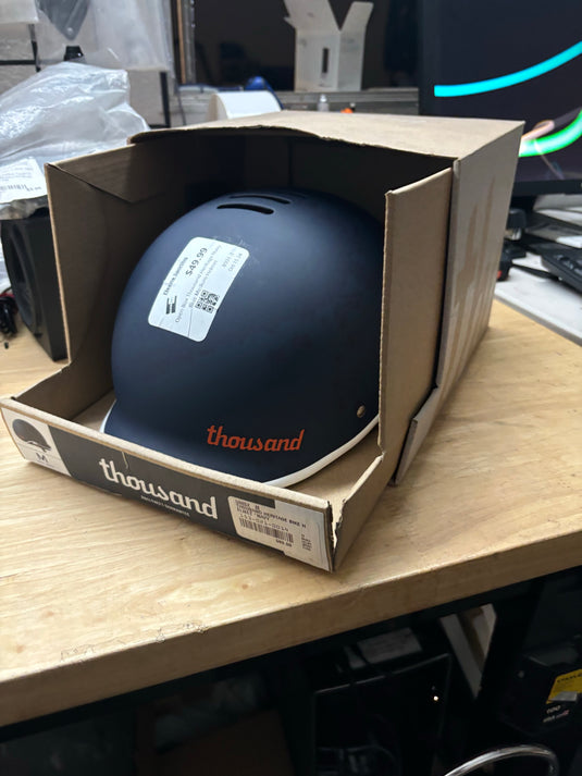 Open Box Thousand Heritage Navy Blue Medium Helmet