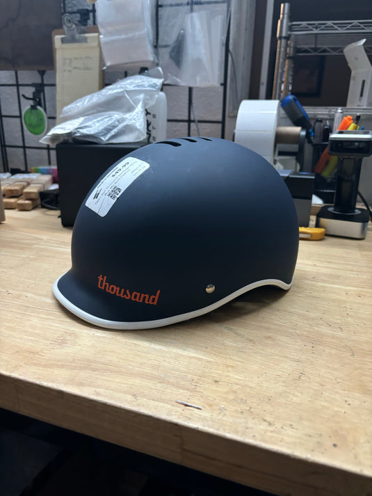 Open Box Thousand Heritage Navy Blue Medium Helmet