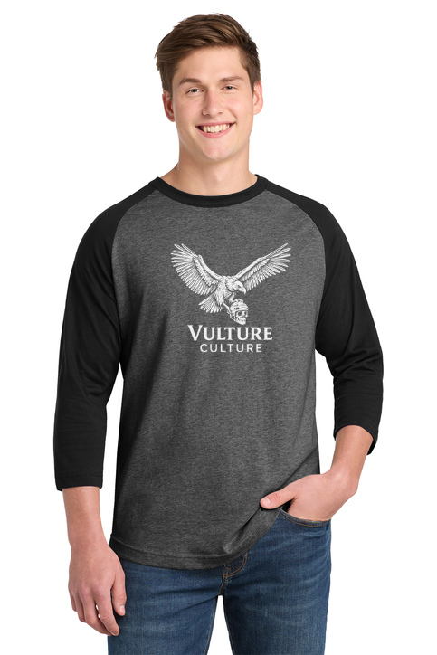 Load image into Gallery viewer, Vulture Culture Color Block Raglan Jersey T-Shirt
