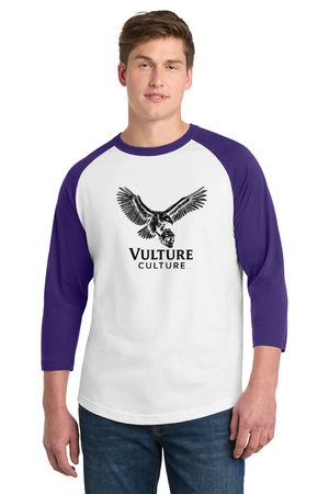 Vulture Culture Color Block Raglan Jersey T-Shirt