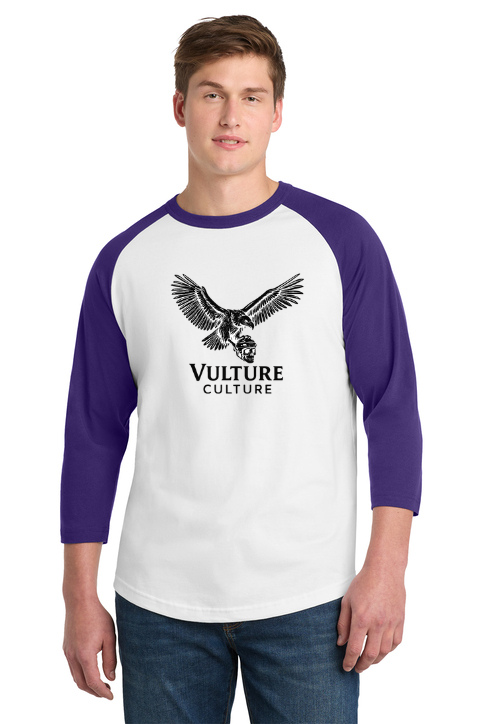 Vulture Culture Color Block Raglan Jersey T-Shirt