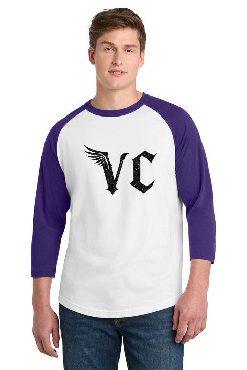 Load image into Gallery viewer, Vulture Culture Color Block Raglan Jersey T-Shirt
