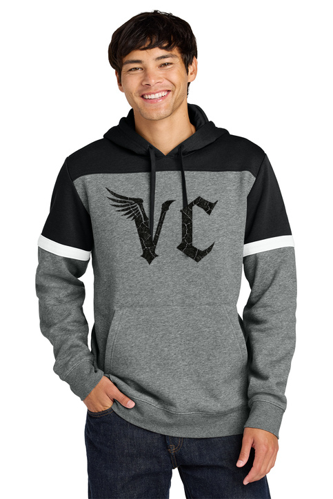 Load image into Gallery viewer, Vulture Culture Drive Fleece Color Block Hoodie
