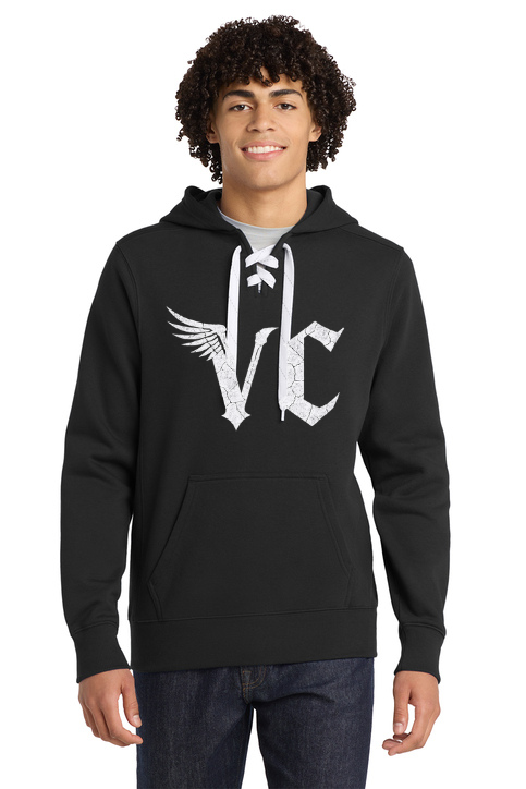 Vulture Culture Double Logo Skate Lace Hoodie