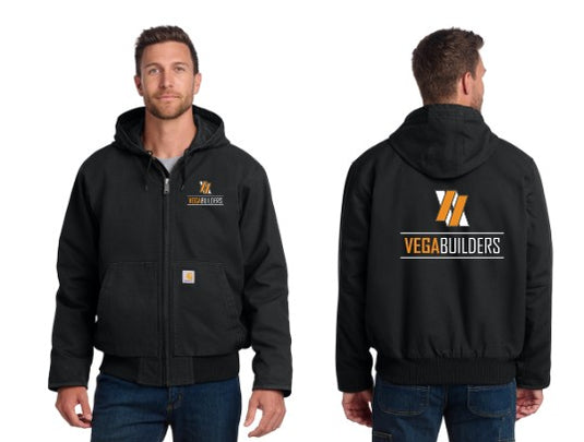 Vega Builders Carhartt® Washed Duck Active Jacket