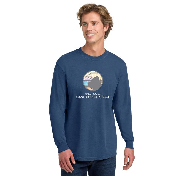 Load image into Gallery viewer, WCCCR Comfort Colors Heavyweight Ring Spun Long Sleeve Tee Shirt
