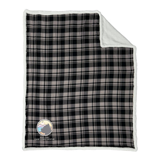 WCCCR  Flannel Sherpa Blanket