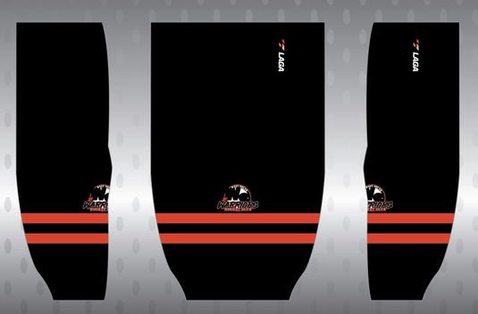 WSHC Black Sublimation Hockey Socks