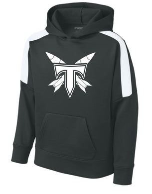 Rockets T Logo Performance United Youth Pullover Hoodie