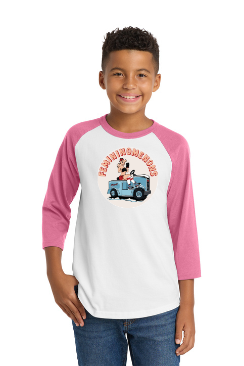 Femininomenons Youth Colorblock Raglan Jersey