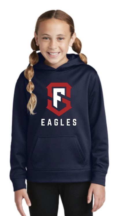 Load image into Gallery viewer, SF Eagles Youth SportWick Fleece Pullover
