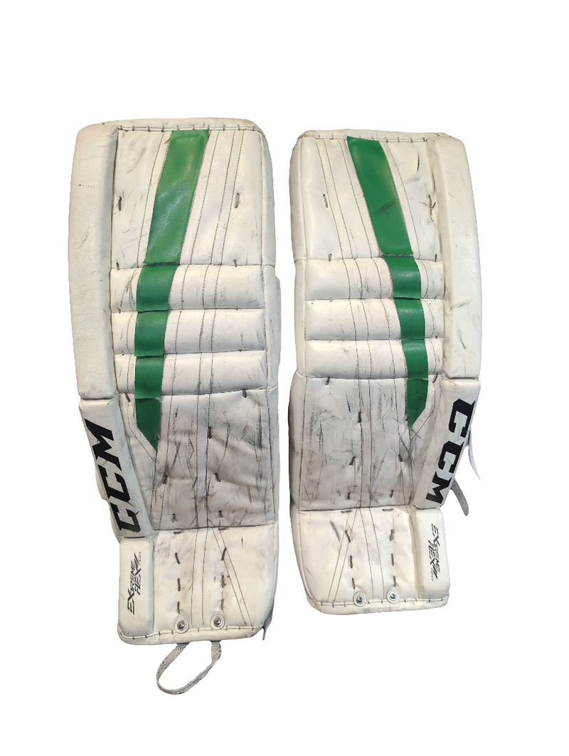 Load image into Gallery viewer, Used CCM E-flex 760 34&quot;+2&quot; Senior Hockey Goalie Leg Pads
