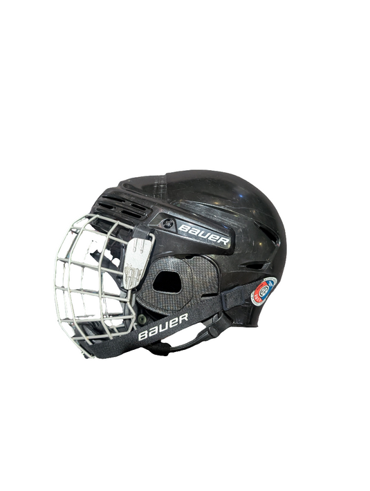 Used Bauer 2100 Junior Hockey Helmet Combo