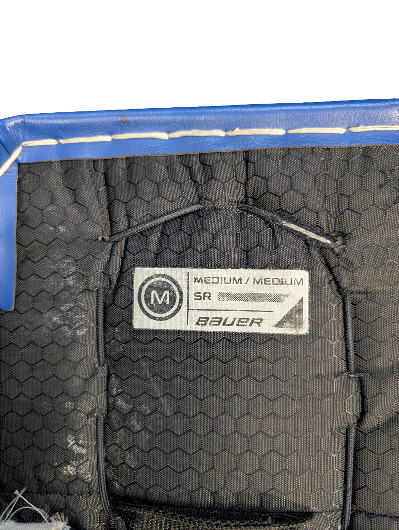 Load image into Gallery viewer, Used Bauer Supreme S29 Senior Medium Goalie Leg Pads
