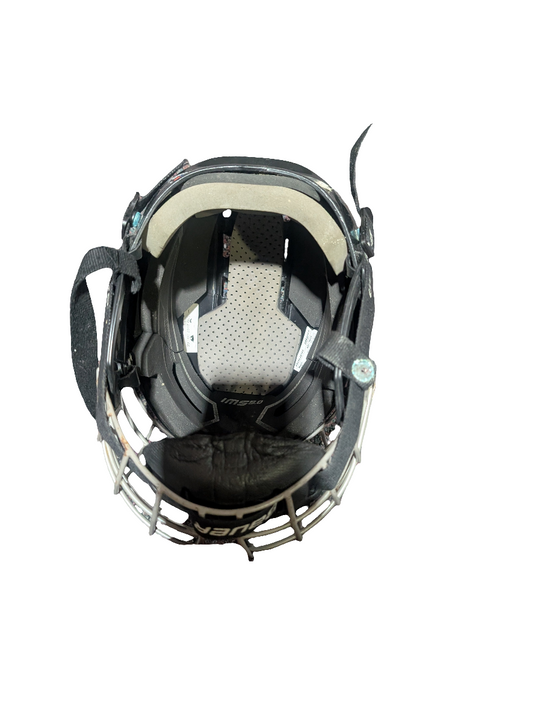 Used Bauer IMS 5.0 Hockey Helmet Combo