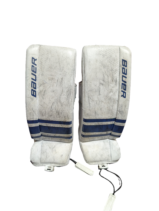 Used Bauer GSX Junior Medium Hockey Goalie Leg Pads