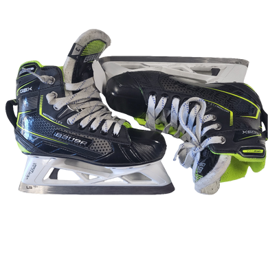 Used Bauer GSX Jr. Goalie Skates
