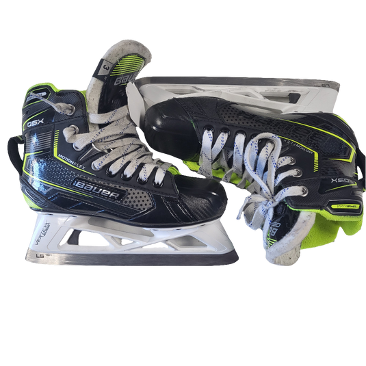 Used Bauer GSX Jr. Goalie Skates