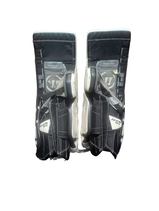 Used Warrior Ritual R/G5 34 + 1.5" Hockey Goalie Leg Pads