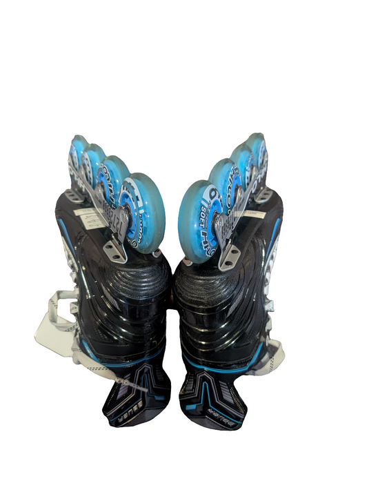 Used Bauer RSX Size 4D Intermediate Roller Hockey Skates