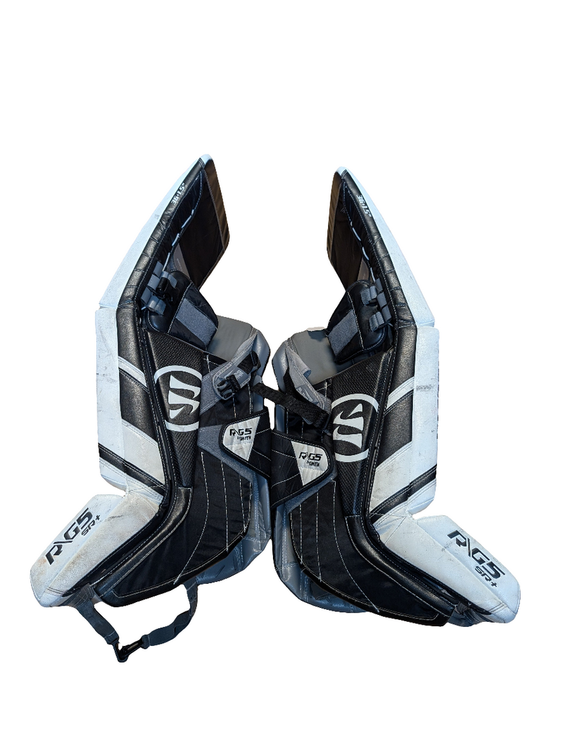 Load image into Gallery viewer, Used Warrior RG5 Senior Plus 36+1.5&quot; Hockey Goalie Pads
