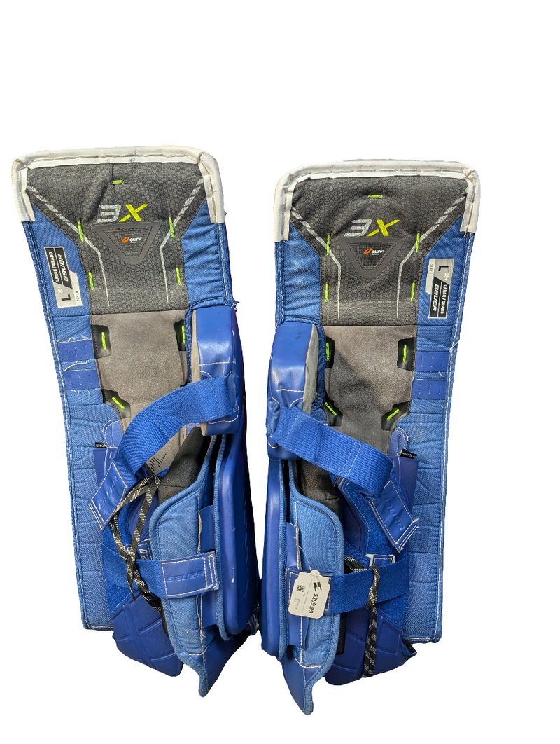 Load image into Gallery viewer, Used Bauer Vapor 3X Senior Large Hockey Goalie Pads
