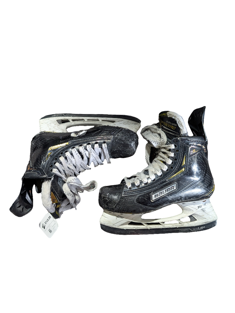Load image into Gallery viewer, Used Bauer Supreme 2S Pro Intermediate Size 5D Hockey Skates
