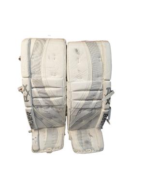 Bauer Rx8 Limited edition White Sr Goalie Leg pads 37+1